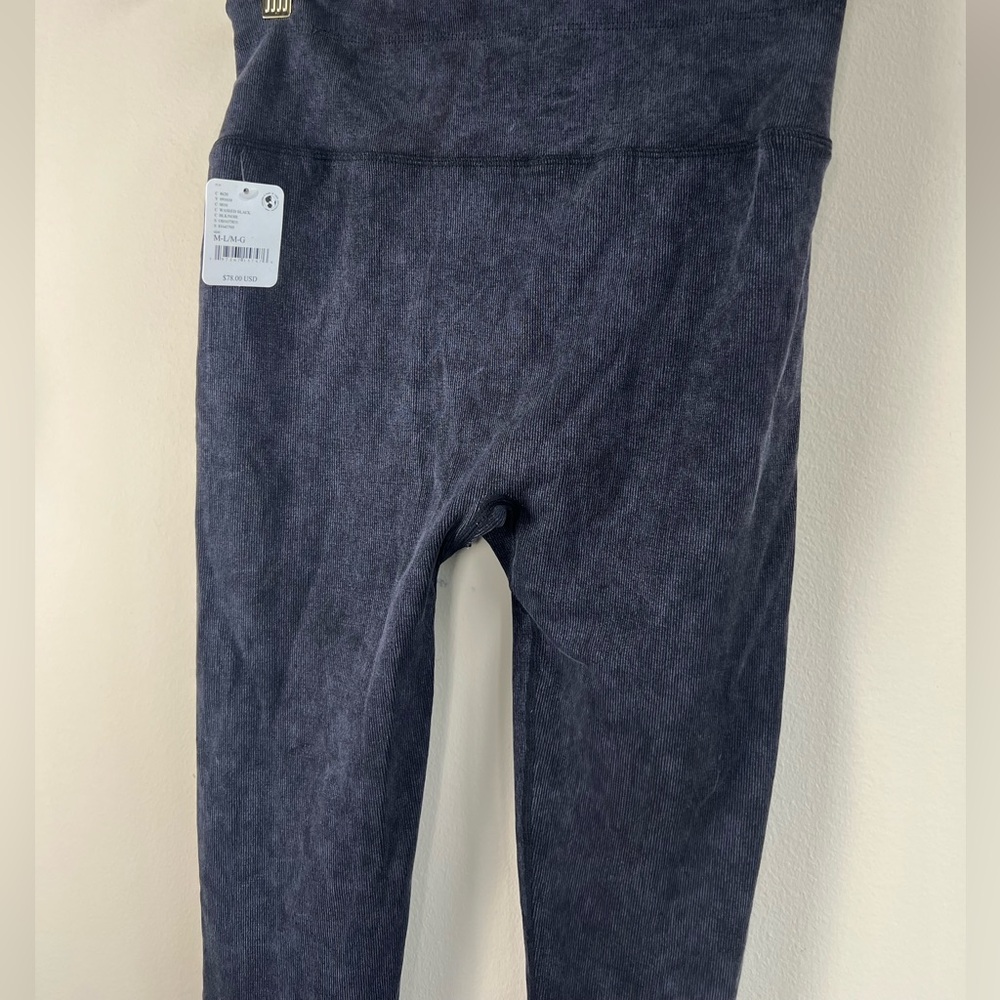 NWT FP Movement Go To Leggings Washed Black Ankle Leggings Size M/L - Picture 6 of 11